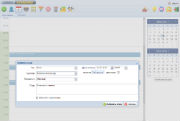 Изменение запланированного события в календаре CRM 24