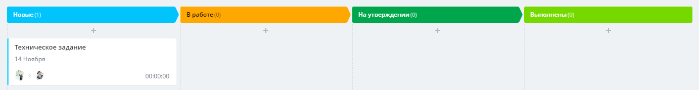 Вид Мой план в Битрикс24